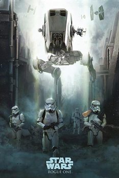 Póster Rogue One: Una Historia de Star Wars - Stormtrooper Patrol