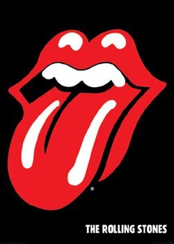 Rolling Stones - lips Poster