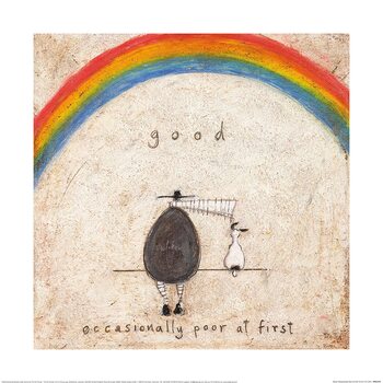 Kunstdruk Sam Toft - Good. Occasionally Poor At First