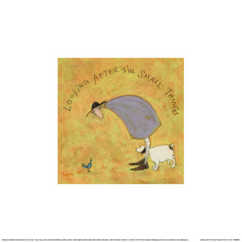 Kunstdruk Sam Toft - Looking After The Small Things