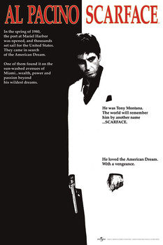 Poster Scarface - movie
