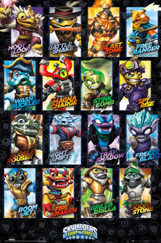 Poster Skylanders swap force - Swappable Characters