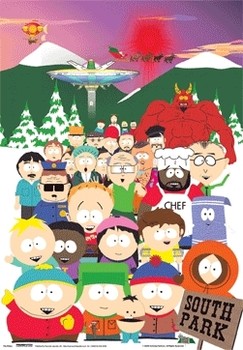 Poster 3D incorniciato SOUTH PARK - 3D