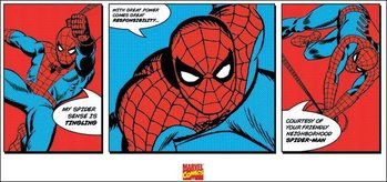 Spider-Man - Triptych Kunstdruk
