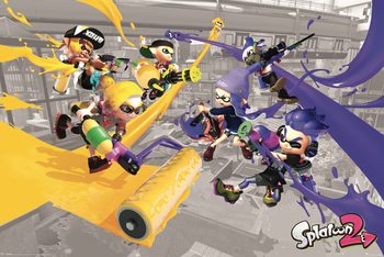 Poster Splatoon 2 - Paint Battle