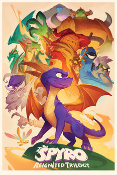 Póster Spyro - Animated Style