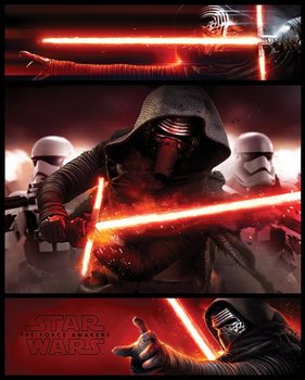 Poster Star Wars, Episodio VII : Il risveglio della Forza - Kylo Ren Panels