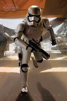 Poster Star Wars, Episodio VII : Il risveglio della Forza - Stormtrooper Running
