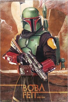 Poster Star Wars: The Mandalorian - Boba Fett