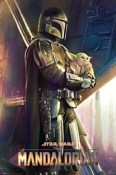 Poster Star Wars: The Mandalorian - Clan di due