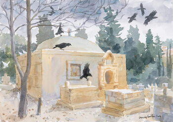 Poster Storm Clouds at Abu Ghosh, Israel, 2019