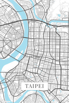 Poster Taipei white