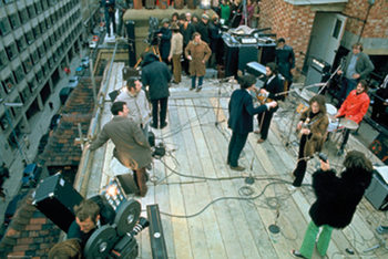 Póster  The Beatles - Rooftop