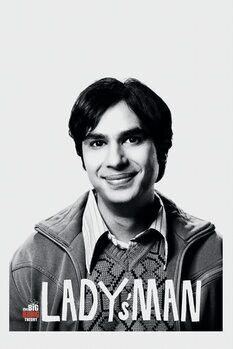 Poster The Big Bang Theory  - Lady´s Man