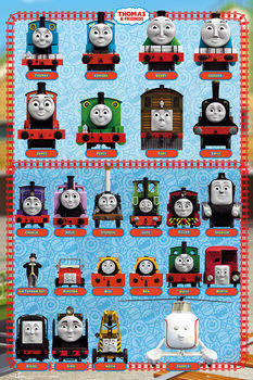 Poster Thomas och vännerna - Characters