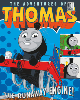Poster Thomas och vännerna - Runaway Train