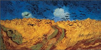 Wheatfield with Crows, 1890 Kunstdruk