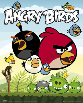 Poster Angry Birds - Group