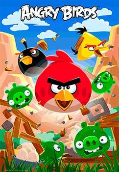 Angry birds - smash Poster 3D
