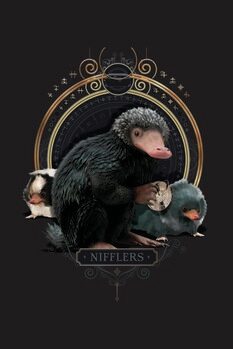 Poster Animale fantastice - Nifflers