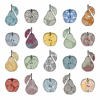 Poster Apples and Pears, 2012