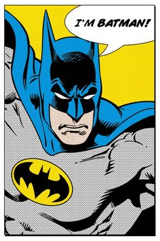 BATMAN - i'm batman Poster