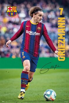 Poster FC Barcelona - Griezmann 2020/2021