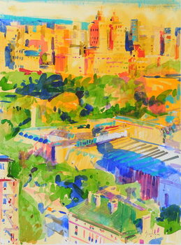 Poster Fifth Avenue shadows over the Metropolitan