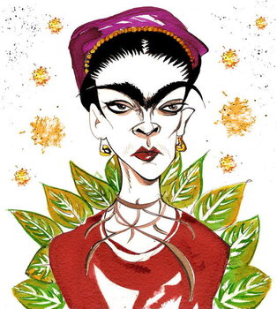 Tablou pe pânză Frida Kahlo