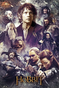 Poster HOBBIT DOS - collage GB
