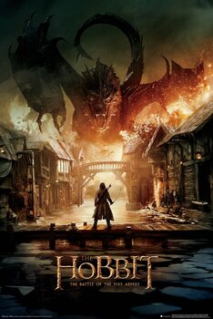 Poster Hobbitul - Smaug