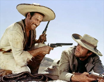 Poster Il buono, il brutto, il cattivo by Sergio Leone, 1966