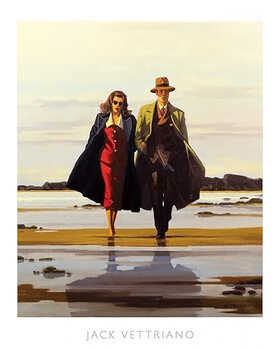 Jack Vettriano - The Road To Nowhere Reproducere