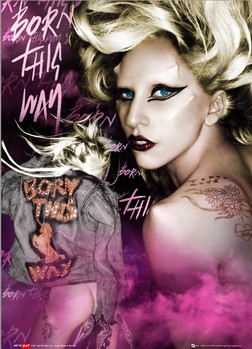 Lady Gaga Poster 3D