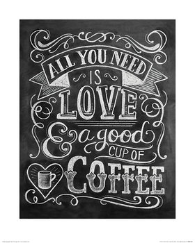 Lily & Val - Coffee Reproducere