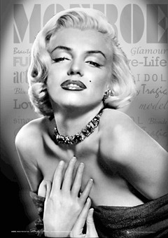 MARILYN MONROE Poster 3D