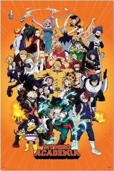 Poster My Hero Academia - Characters