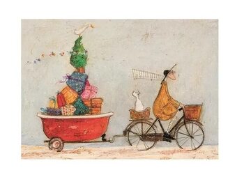 Imprimare de artă Sam Toft - A Tubful of Good Cheer