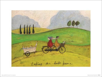 Sam Toft - Taking the Ducks Home Reproducere