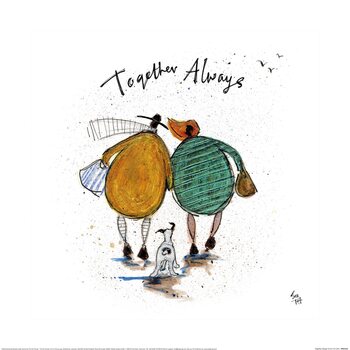 Imprimare de artă Sam Toft - Together Always