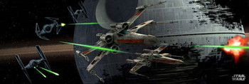 Poster STAR WARS - death star