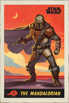 Star Wars: The Mandalorian - Poster Poster