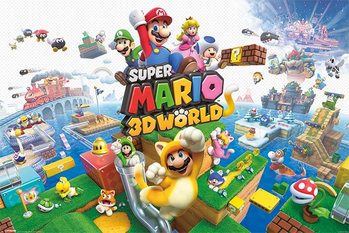 Poster Super Mario - 3D World