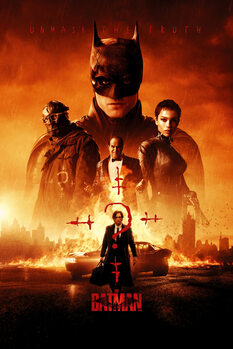 XXL Poster The Batman - Unmask the truth