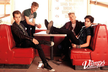 Poster The Vamps - Diner