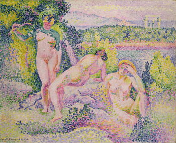 Tablou pe pânză Three Nudes, 1906