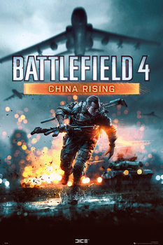 Poster Battlefield 4 - china rissing