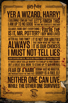 Poster Harry Potter - Quotes