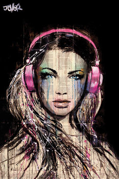 Poster Loui Jover - DJ Girl