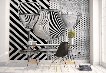 Dots And Stripes Poster Mural XXL